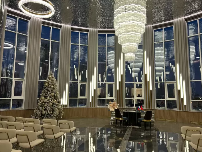 митинский дворец бракосочетания зеркальный зал фото